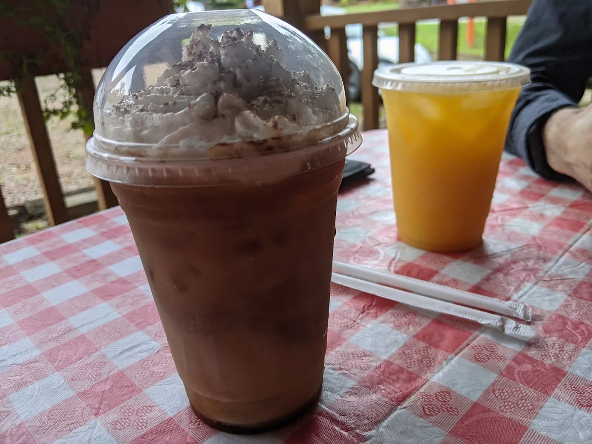 French Vanilla and Orange Juice