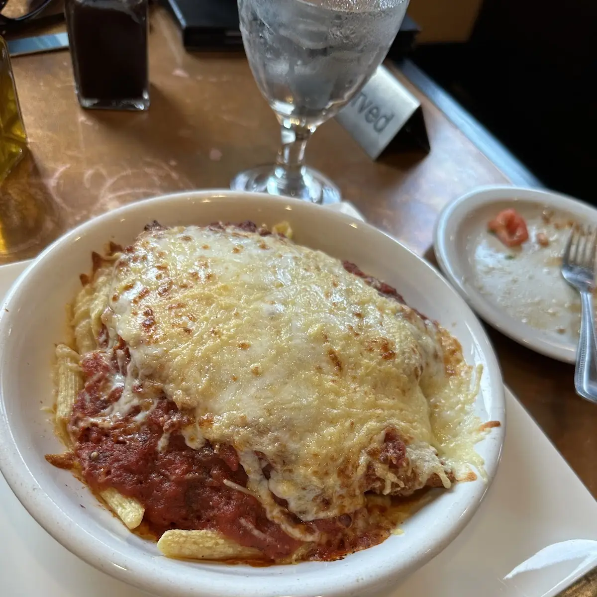 Chicken Parmesan Penne