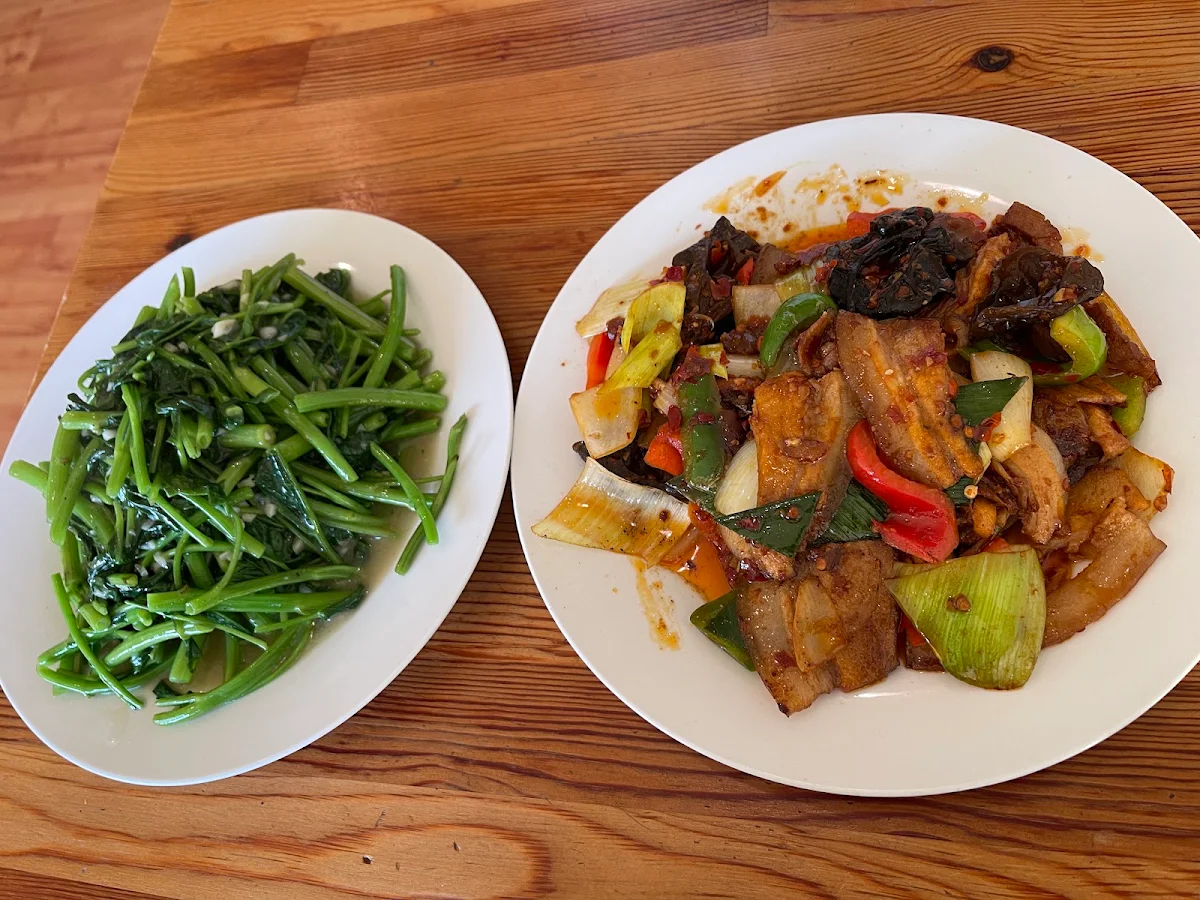 Sichuan Double Cooked Pork, Tian Tian