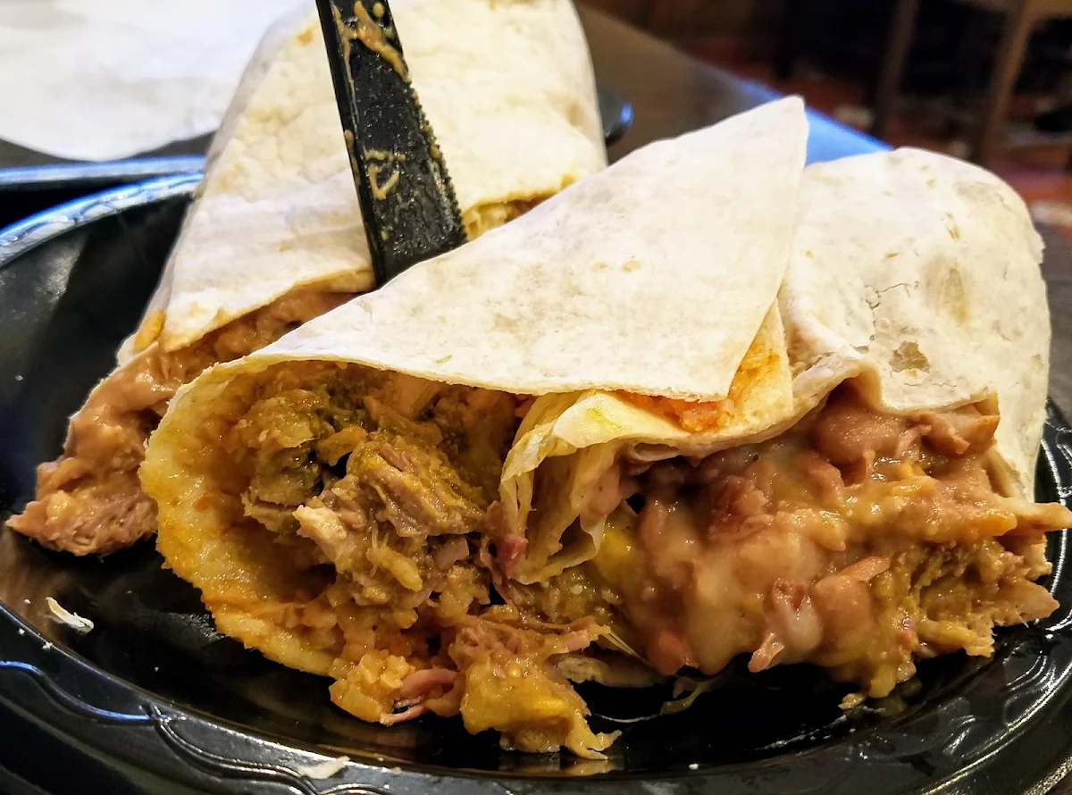 Chile Verde Burrito