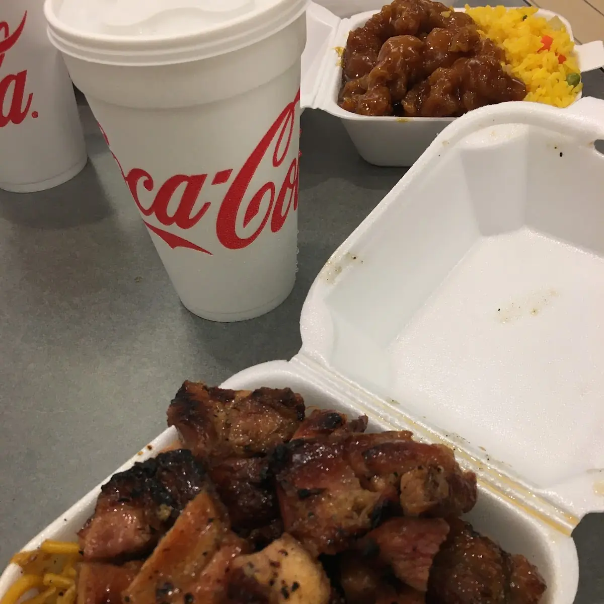 Bourbon Chicken Plate