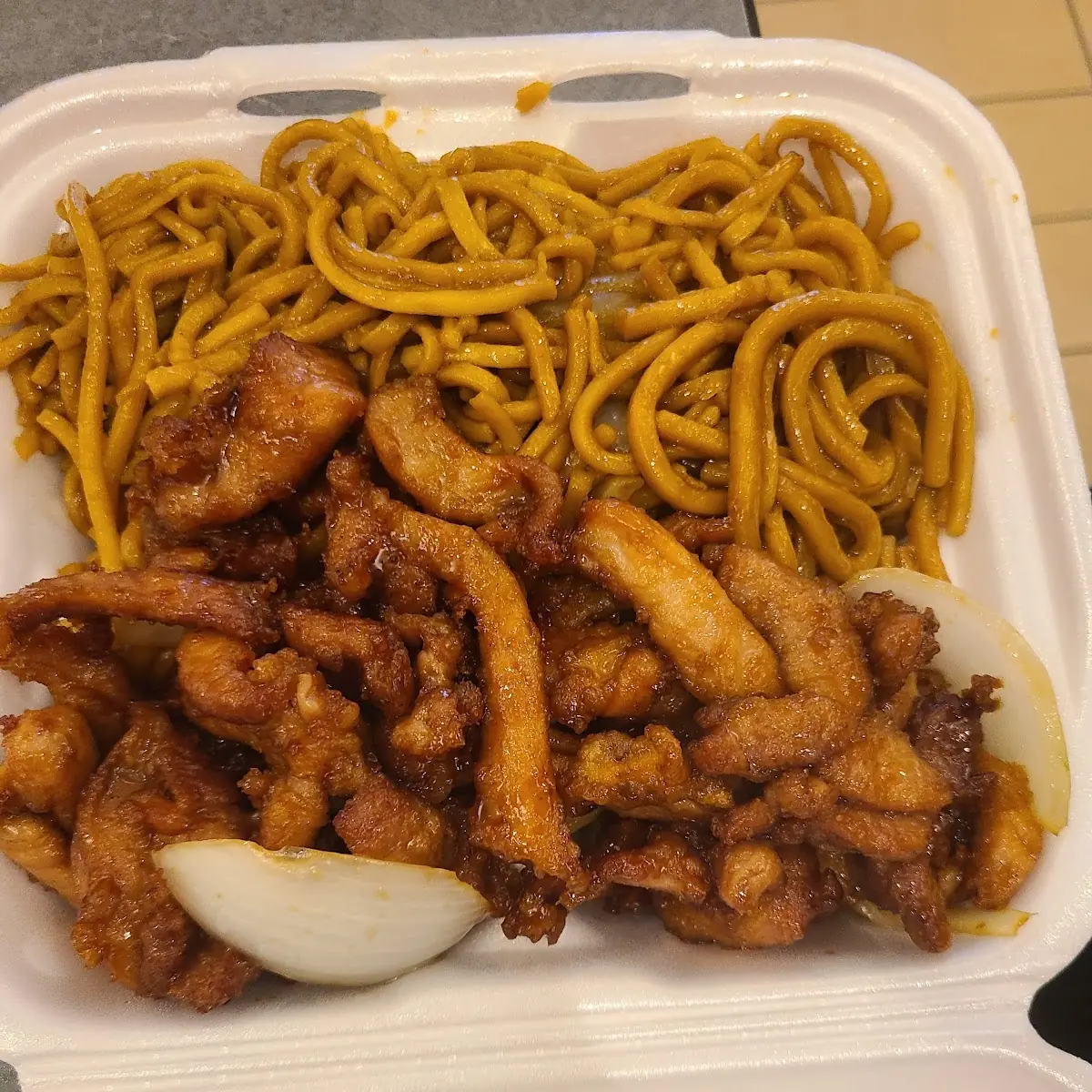 Teriyaki Chicken Chow Mein