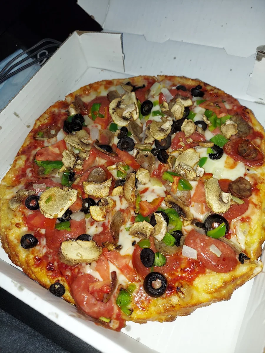 A Small Supreme Pizza