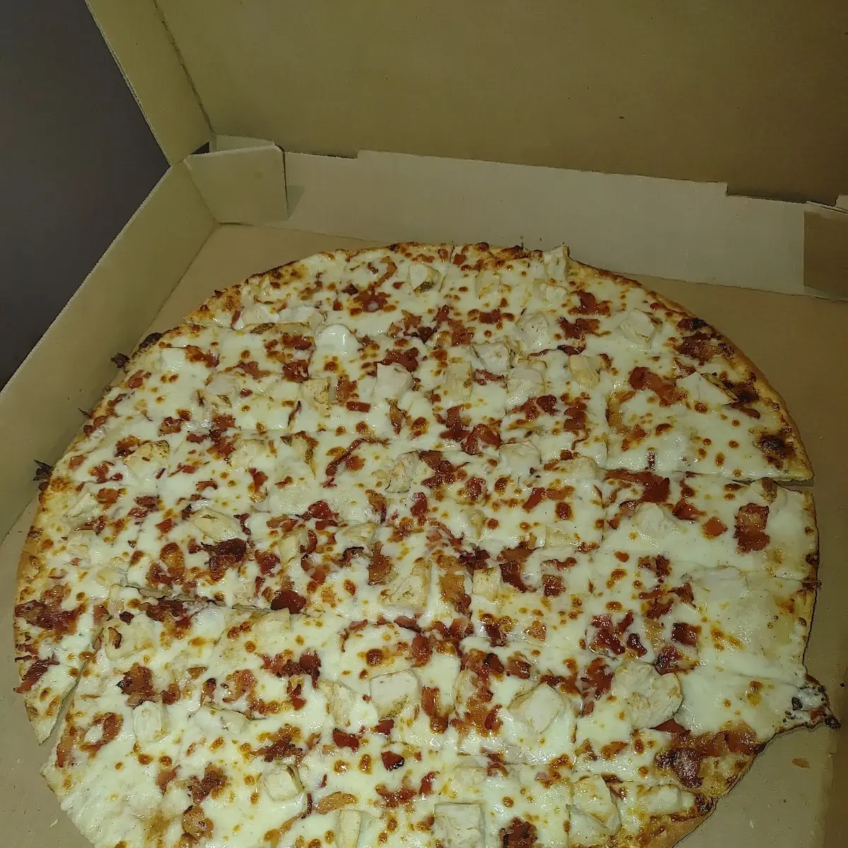 Chicken Bacon Ranch Pizza