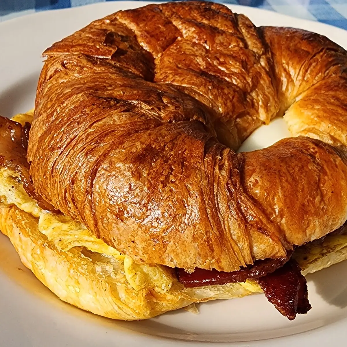 Bacon Egg & Cheese Breakfast Sandwich