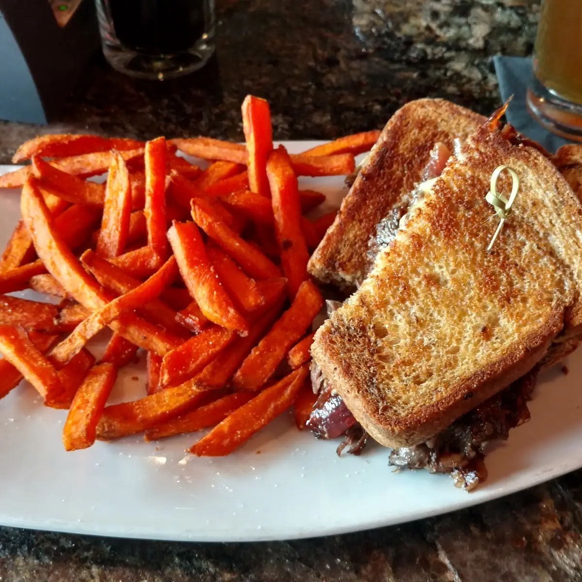Grilled Cheese Sandwich & Fries