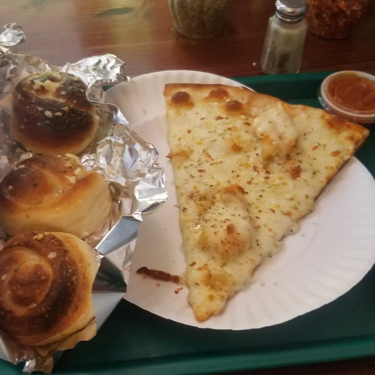 Slice of Pizza Margherita