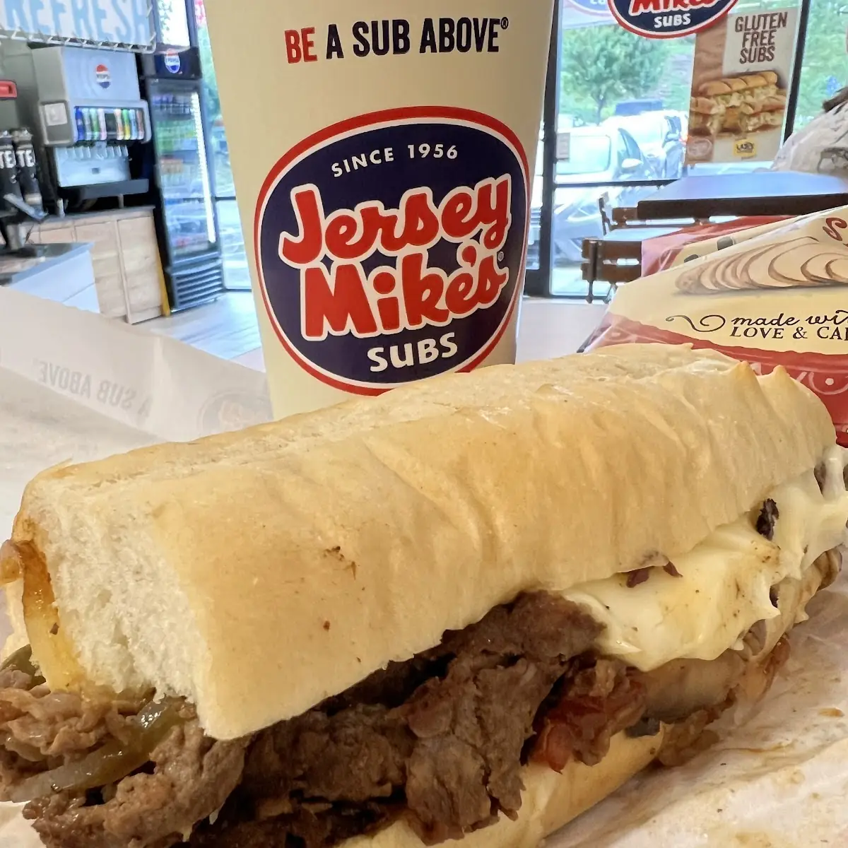 Philly Cheesesteak Sandwich