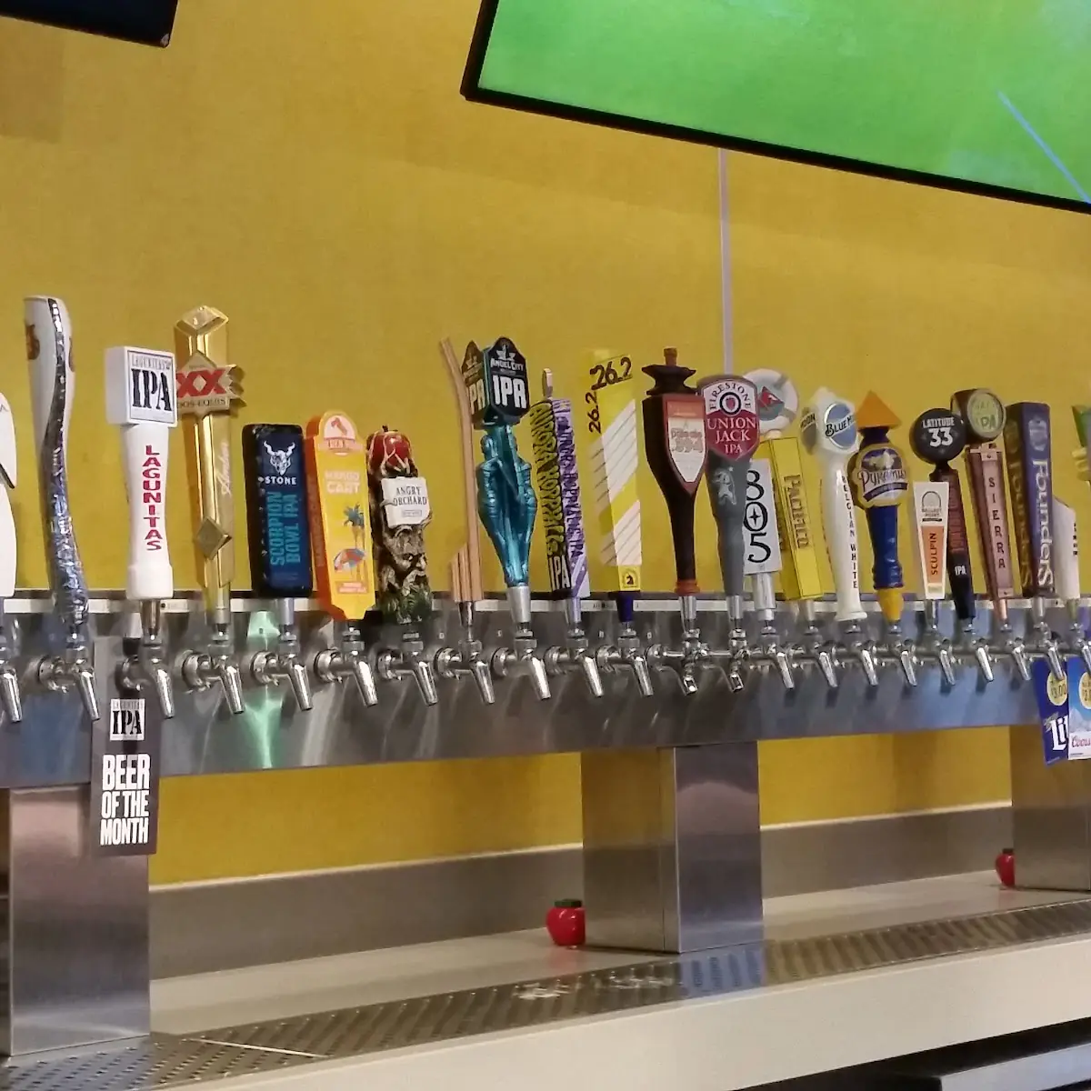 Beers on Tap