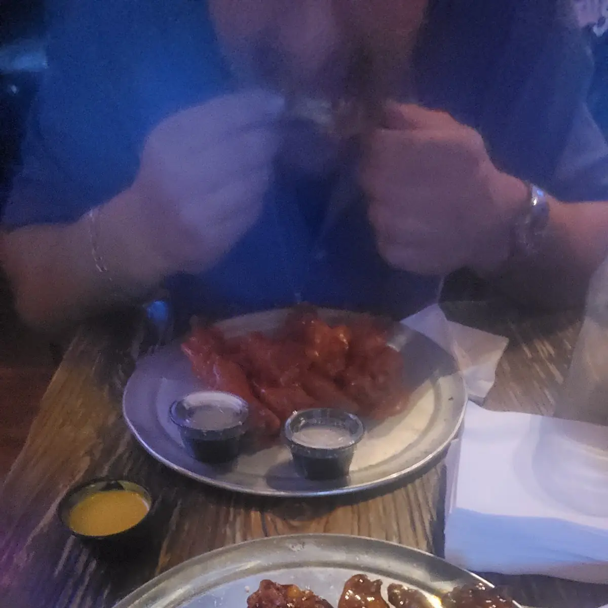 Parmigiano and Garlic Parmesan Wings