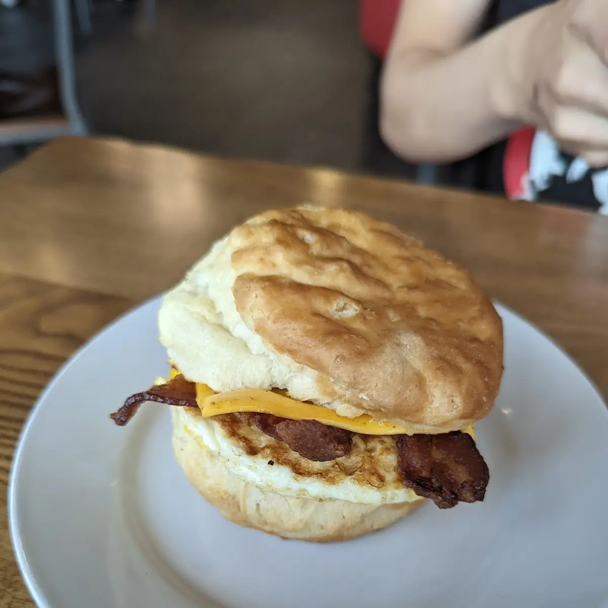 Bacon Egg and Cheese Biscuit