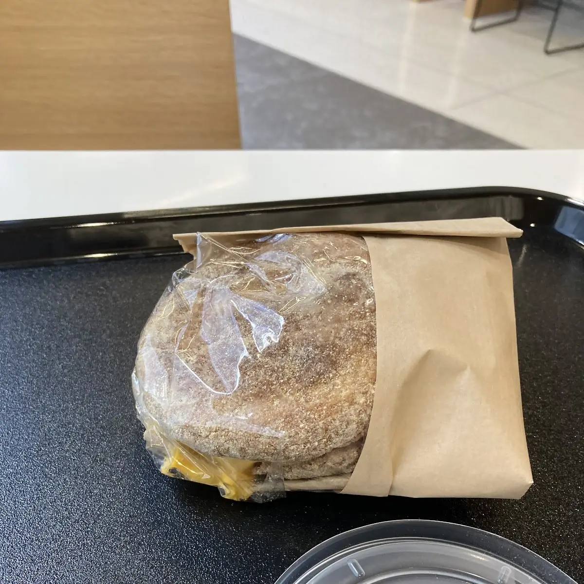 Sad Little Breakfast Sandwich