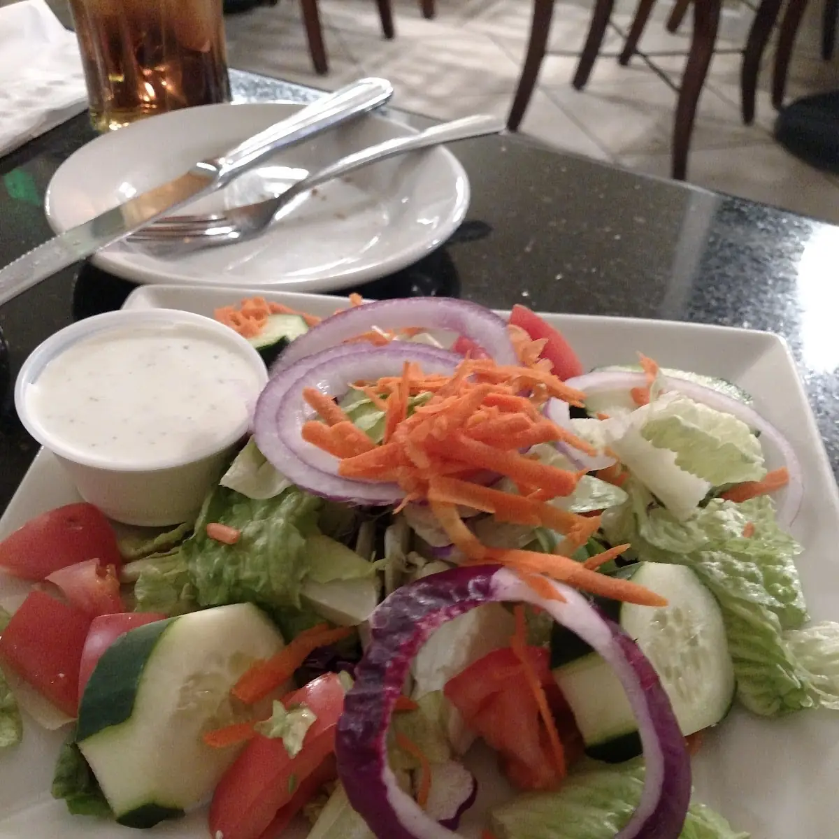 Garden Salad with Ranch