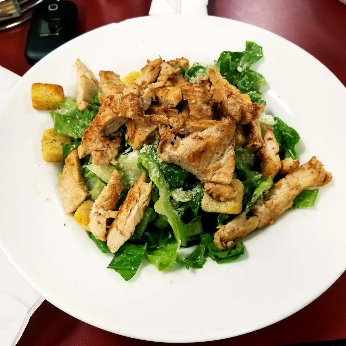 Grilled Chicken Caesar Salad
