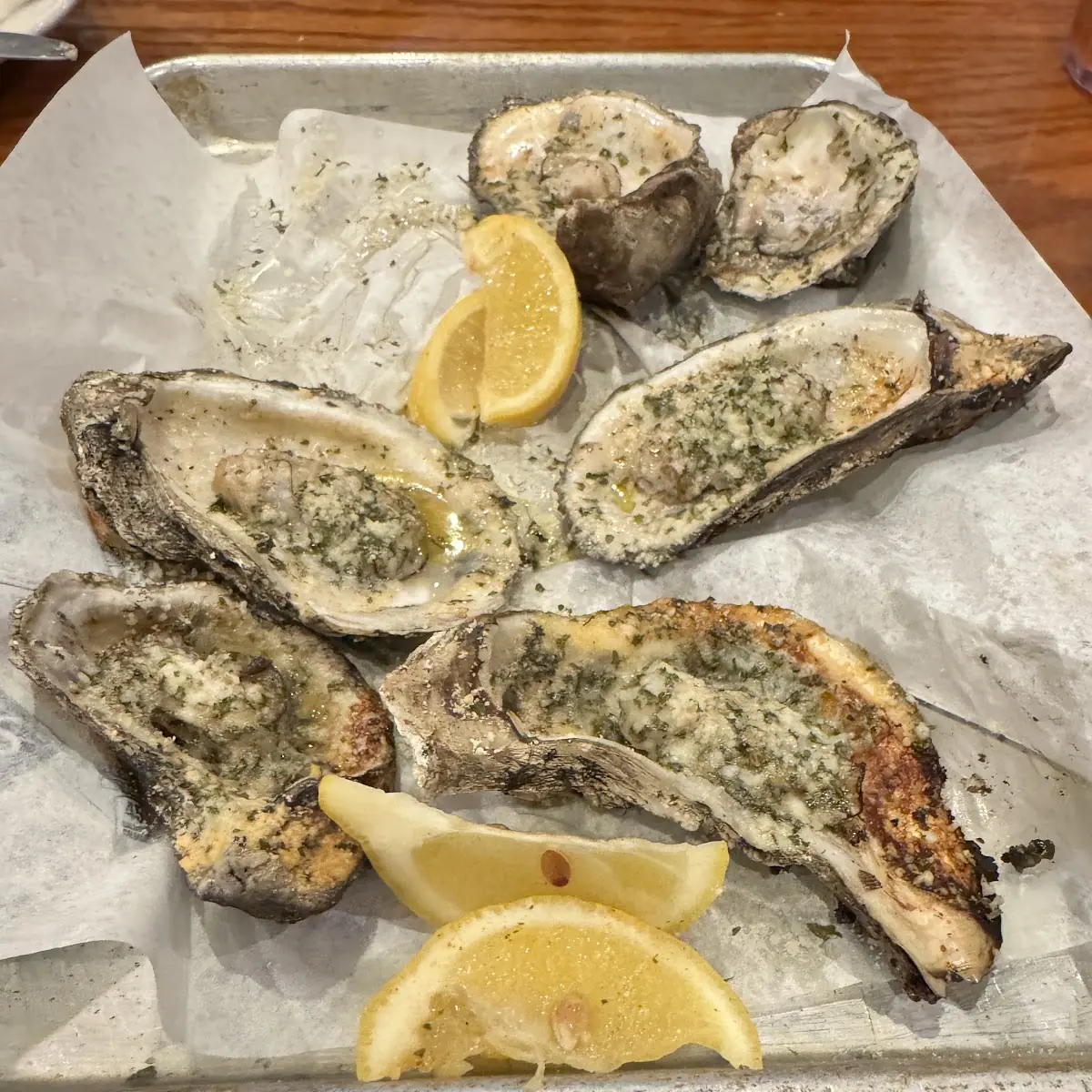 Blue Crab Oysters Rockefeller