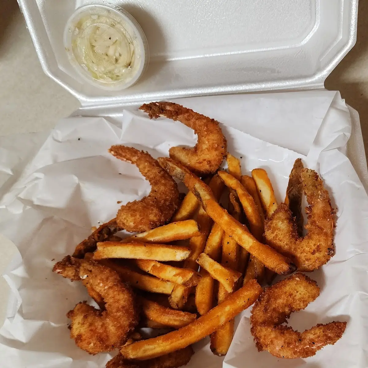 Shrimp Basket with Fries