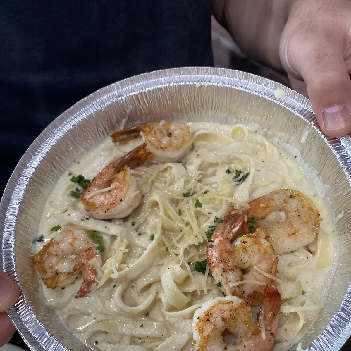 Shrimp Alfredo
