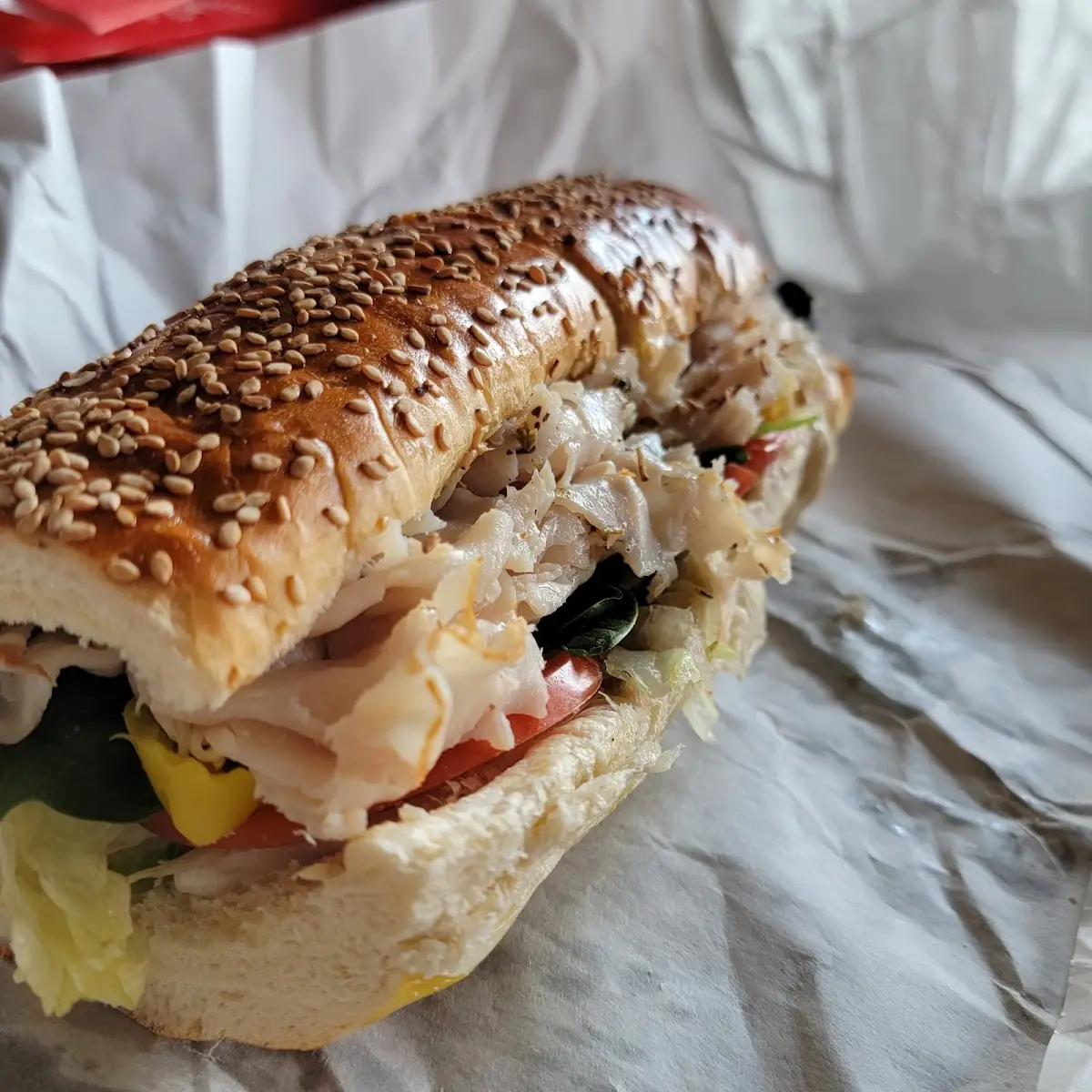 Turkey Submarine Sandwich