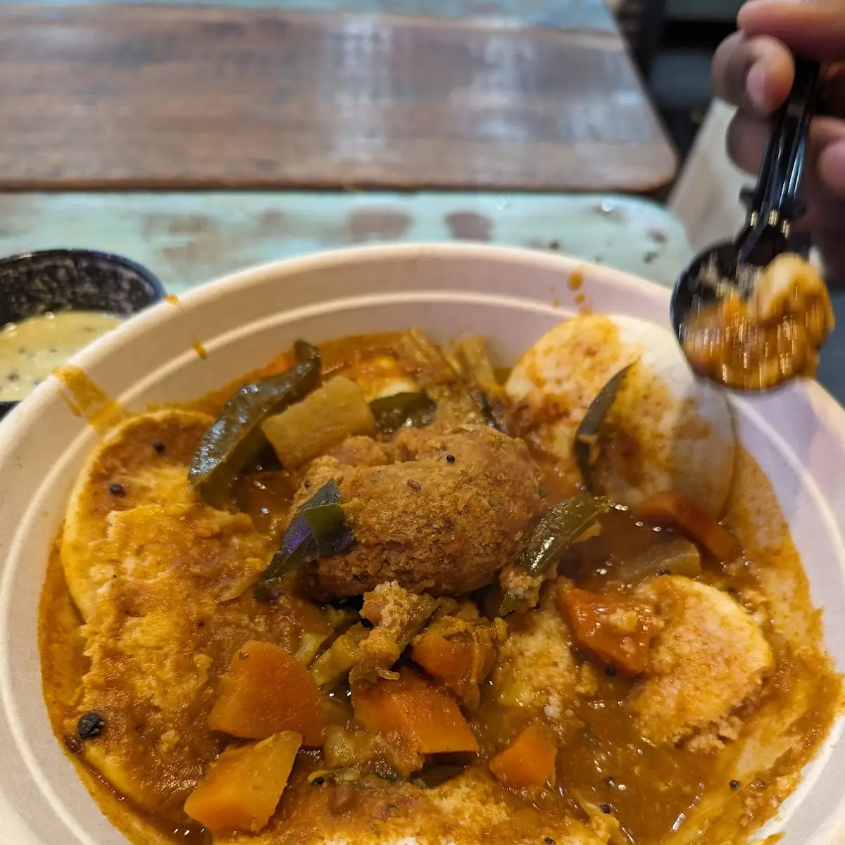 Sambar Idli and Vada