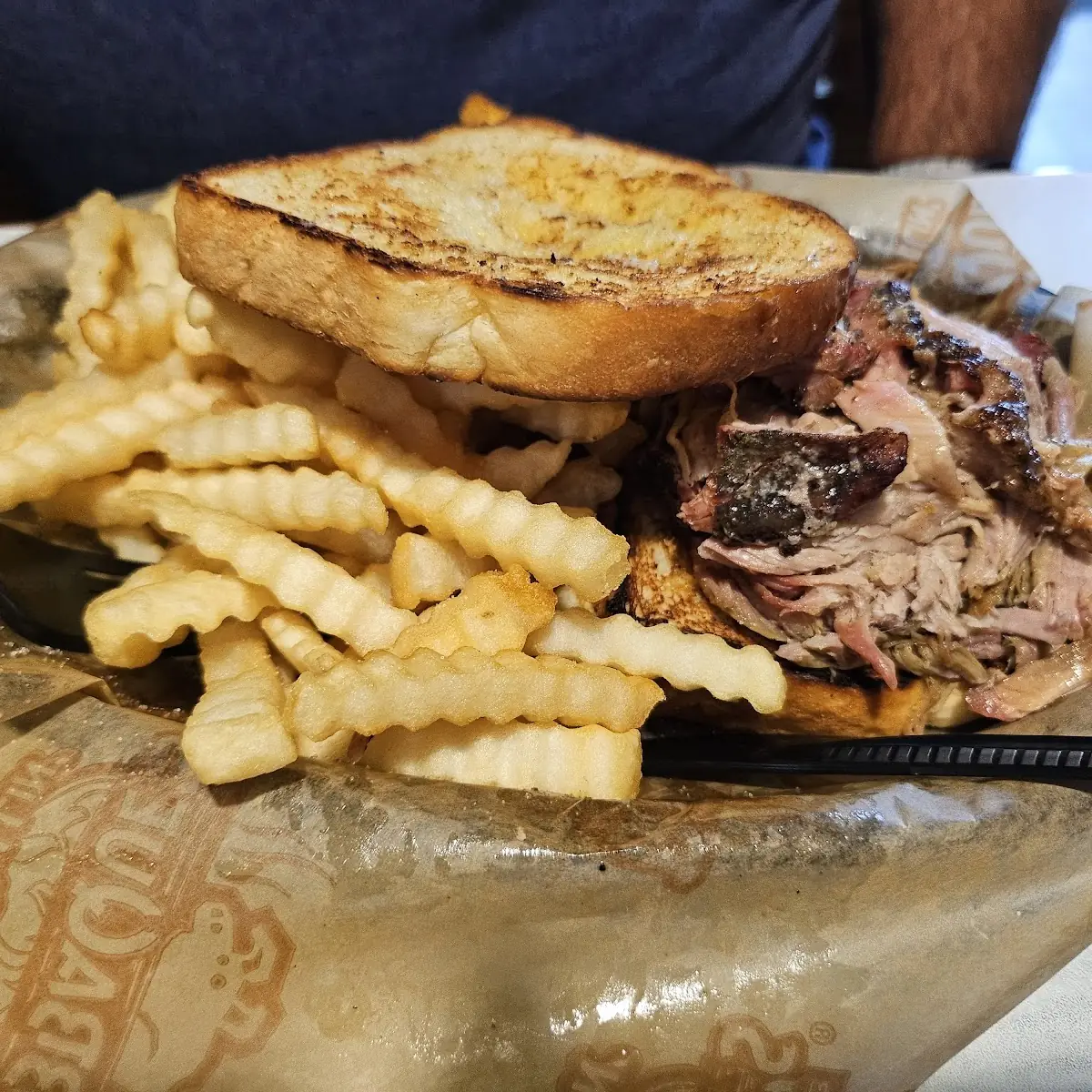 Texas Brisket Sandwich Basket