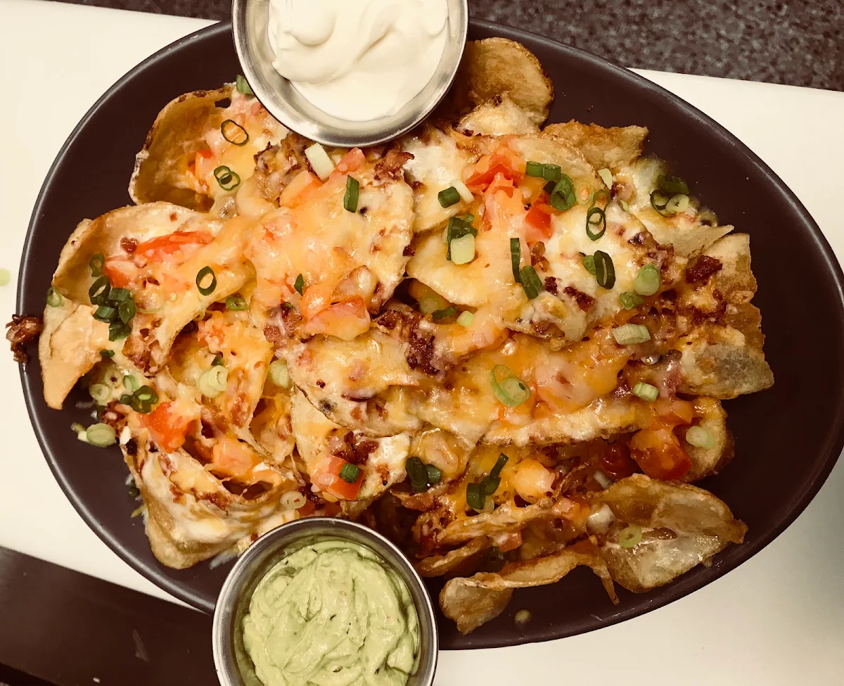 Loaded Baked Potato Nachos