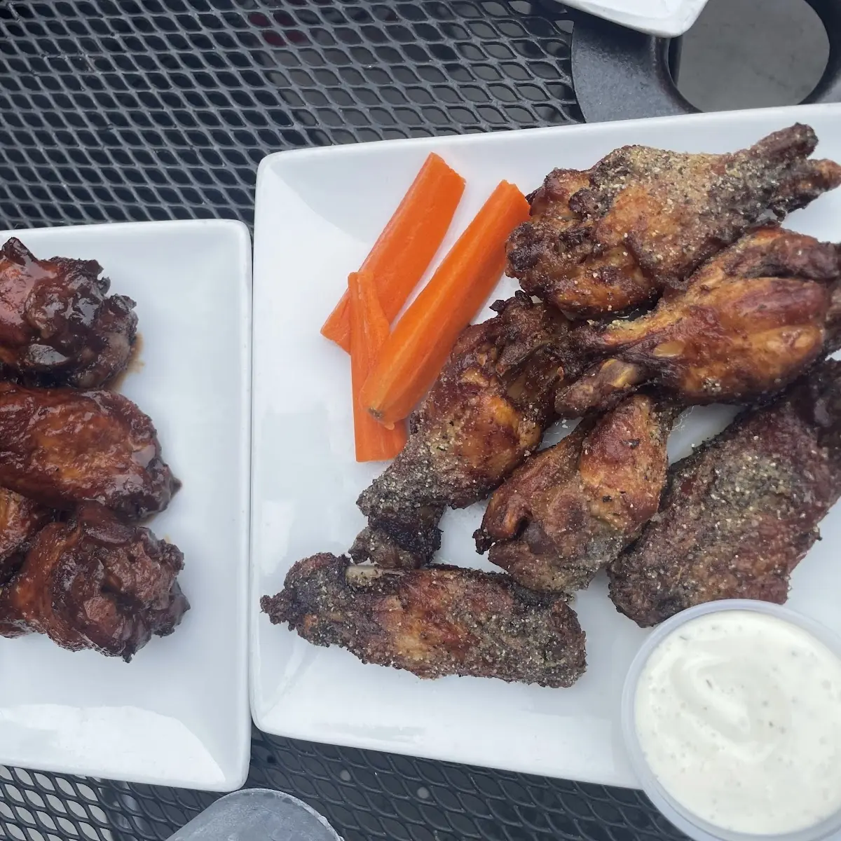 BBQ Wings& Lemon Pepper Wings