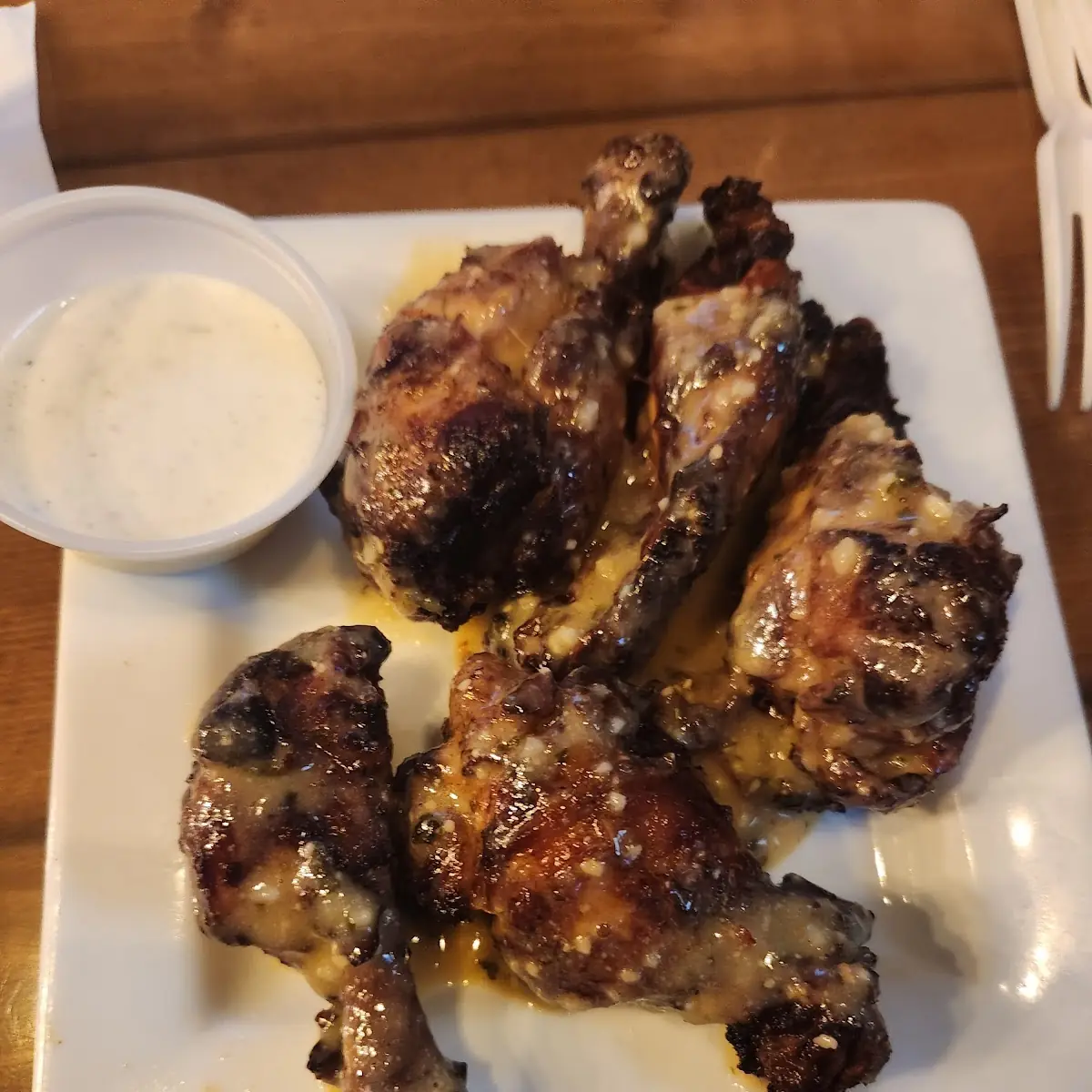 Garlic Parmesan Wings