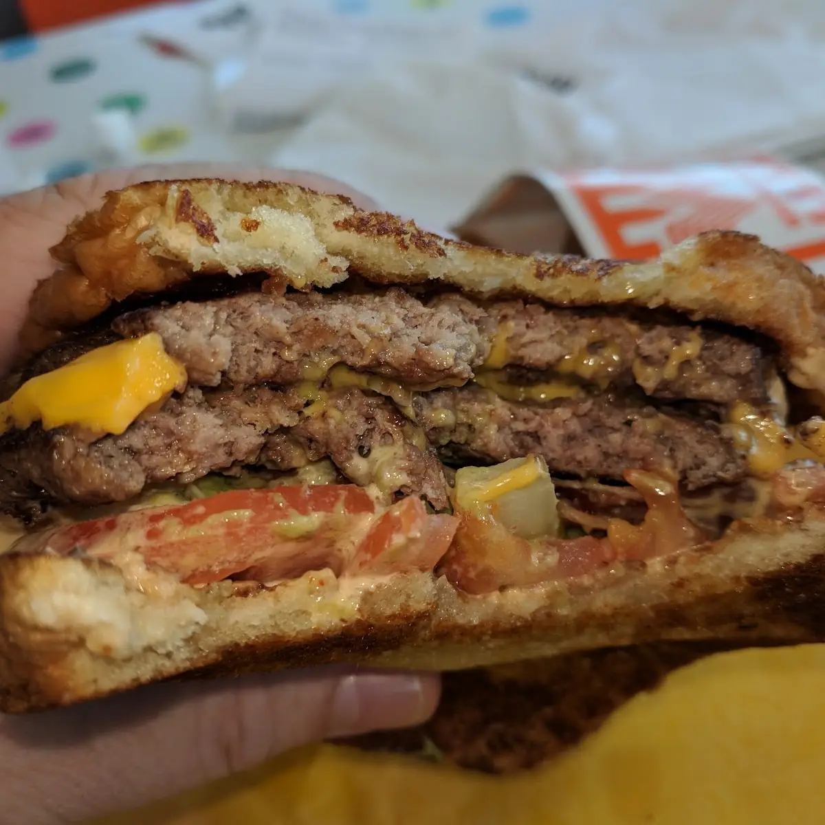 Avocado Bacon Cheeseburger