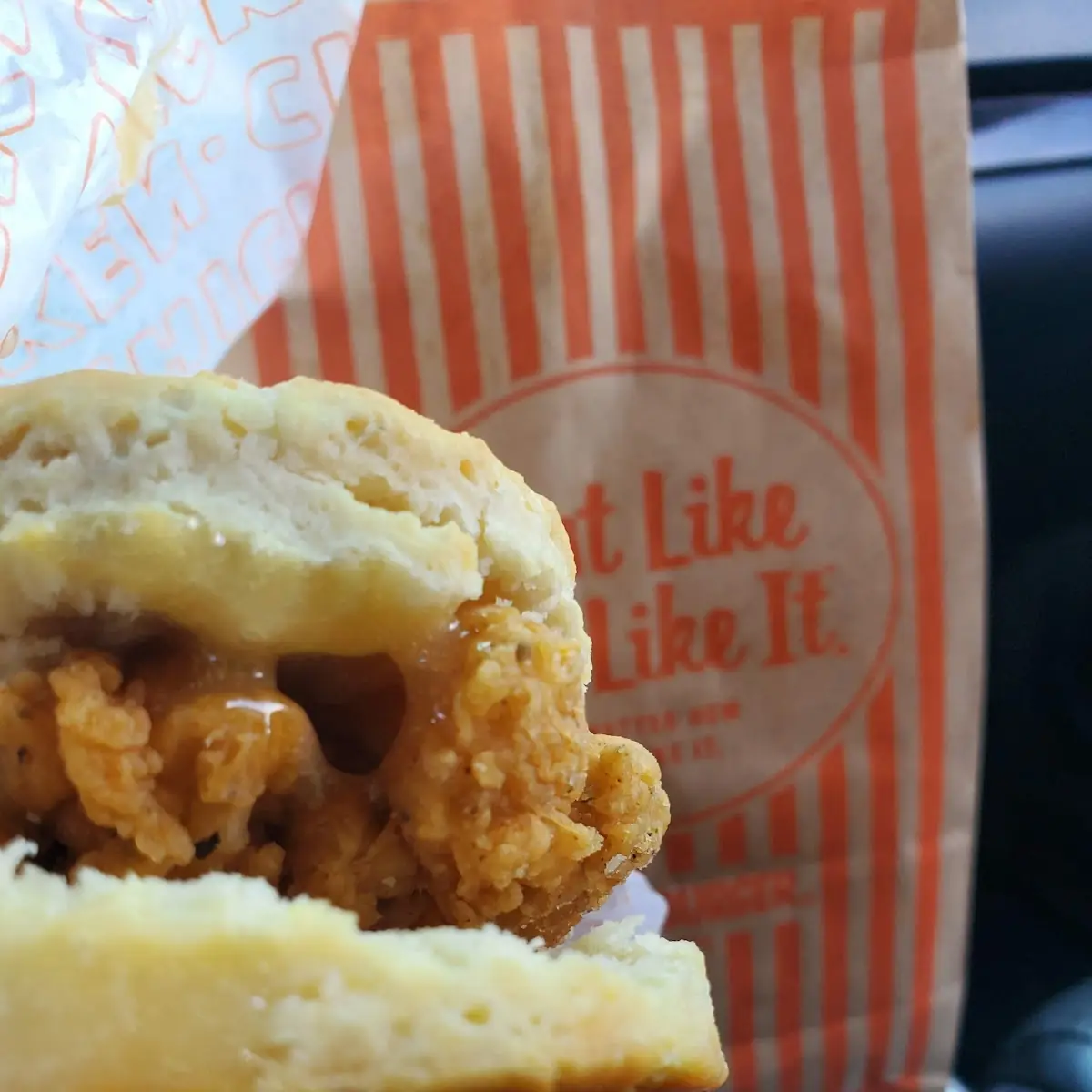 Honey Butter Chicken Biscuit