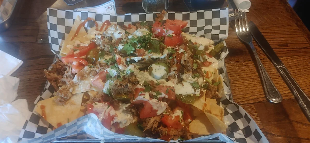 Smoked Pulled Pork Nachos