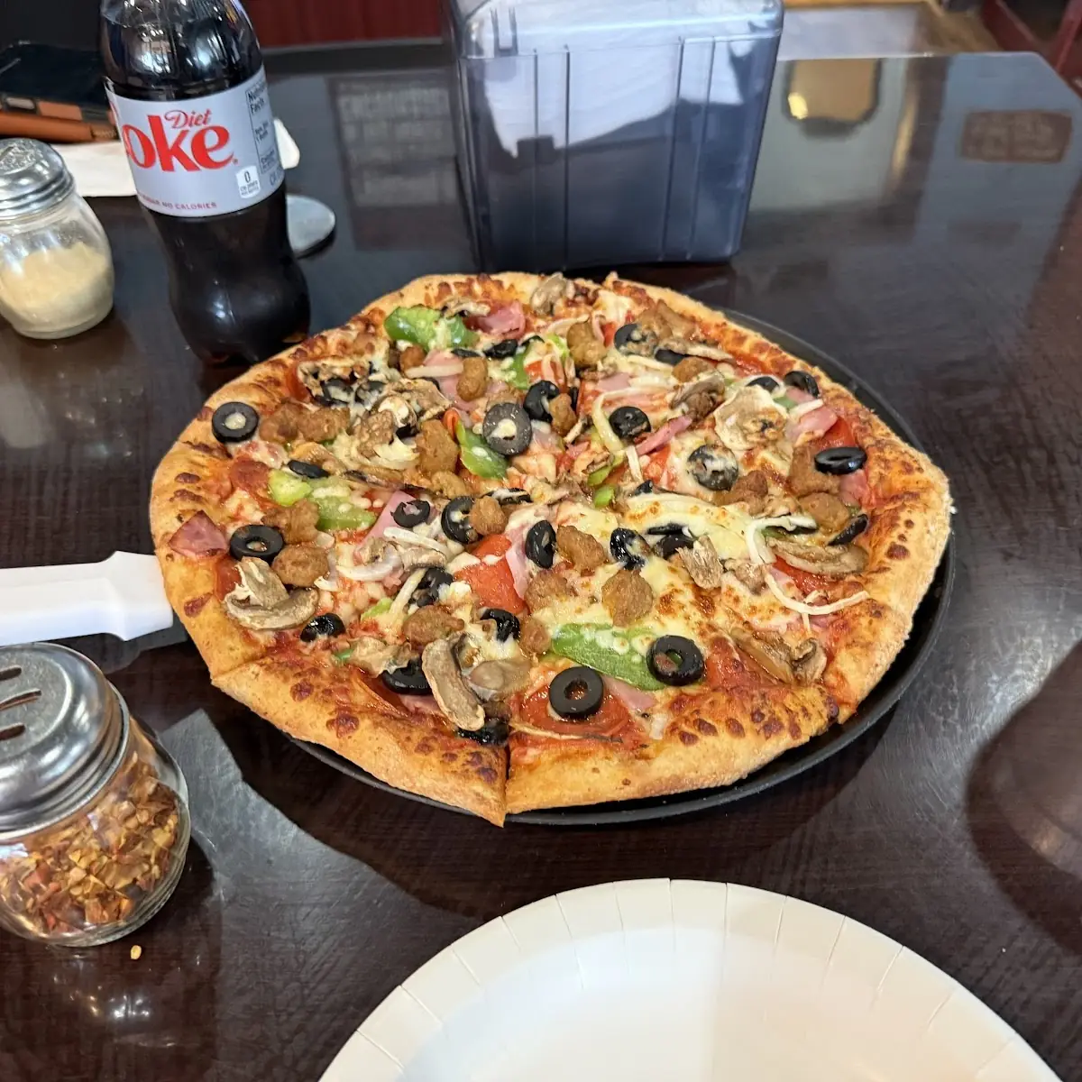 Supreme Pizza with Various Toppings