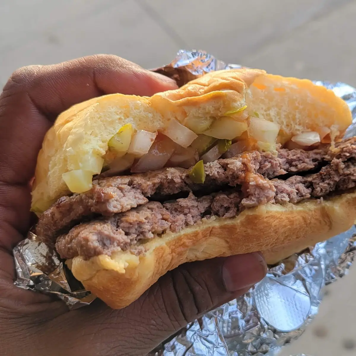 Double Burger Patty