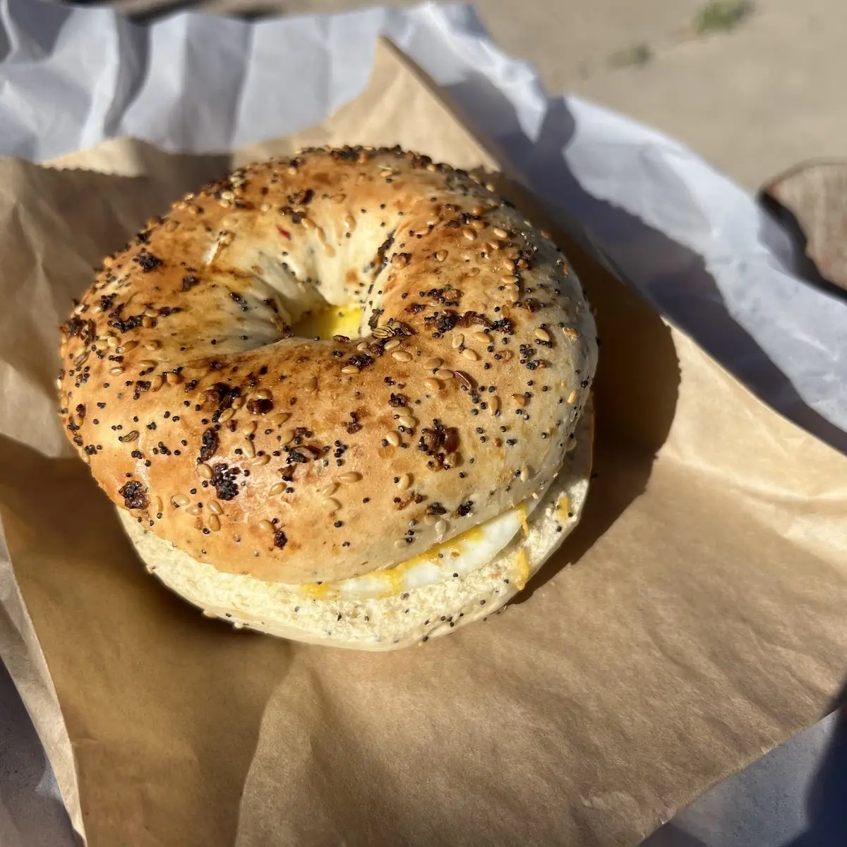 Egg & Cheese Bagel