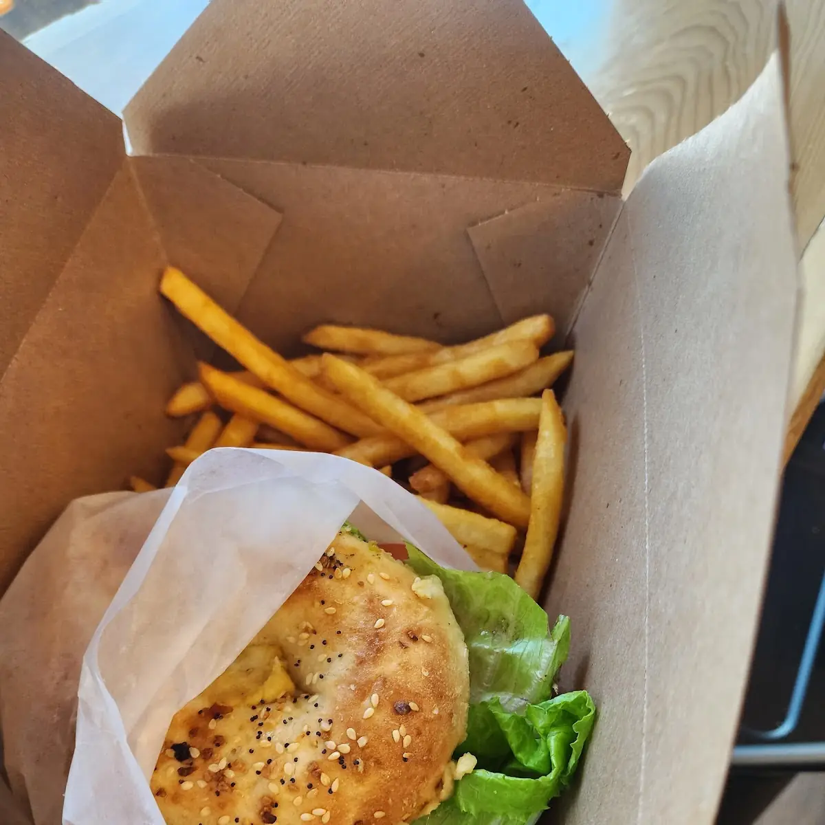 Hummus Everything Bagel