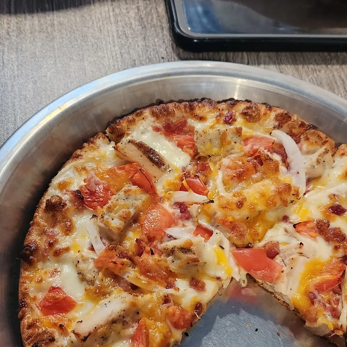 Chicken Bacon Ranch Pizza