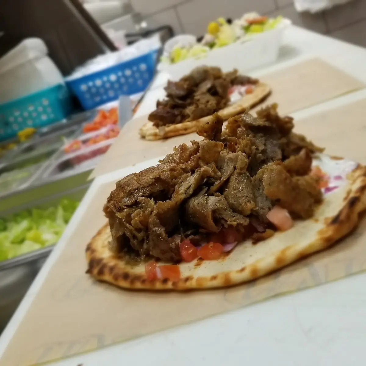 Gyro Sandwich, Gyros & More Lasalle . ( Malden Rd )