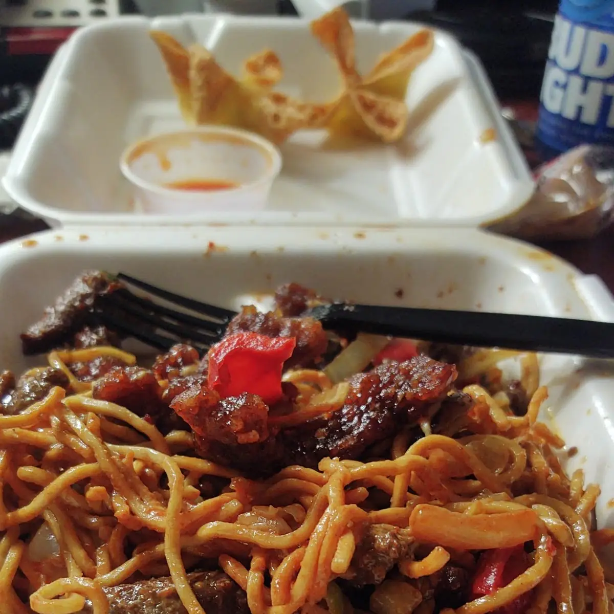 Noodles Spicy Chicken