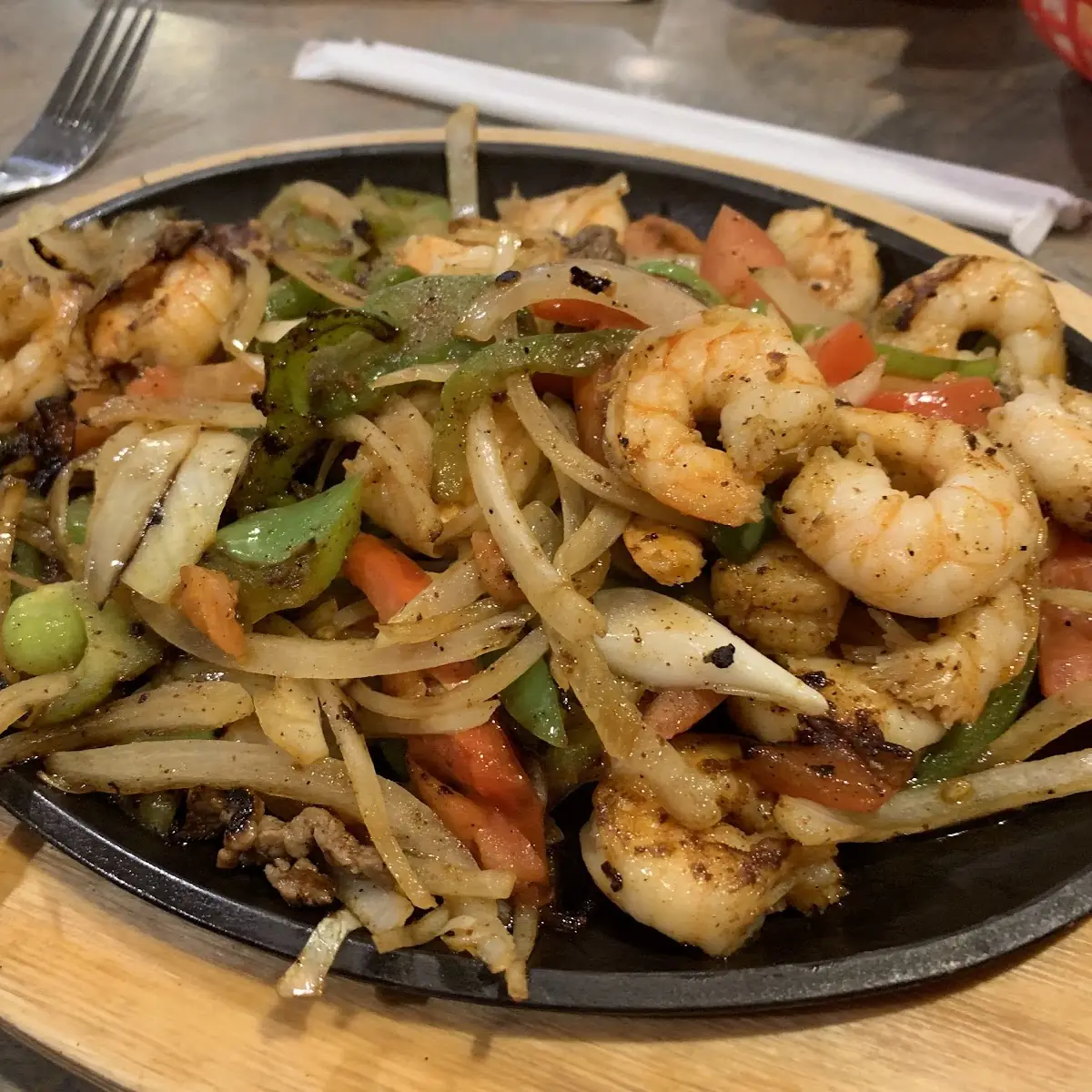 Fajitas for Two Steak Chicken Shrimp