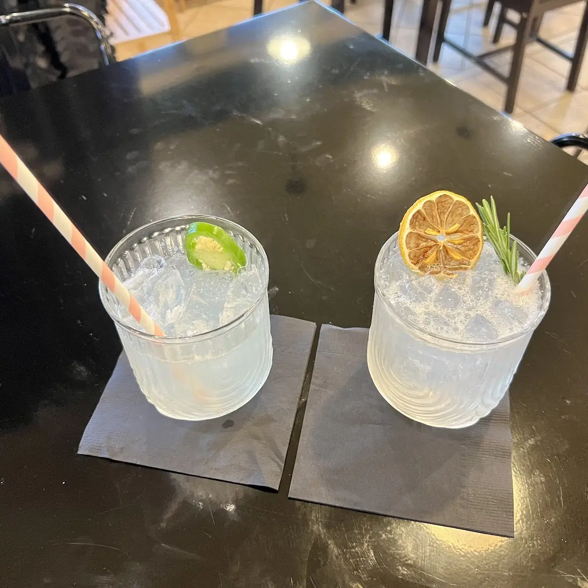 Rosemary Gin Fizz