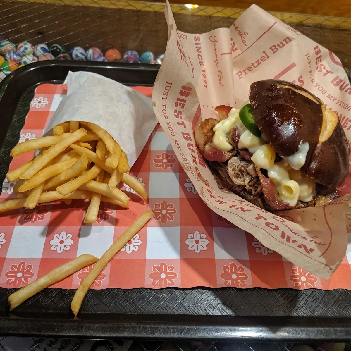 Mac and Cheese Burger