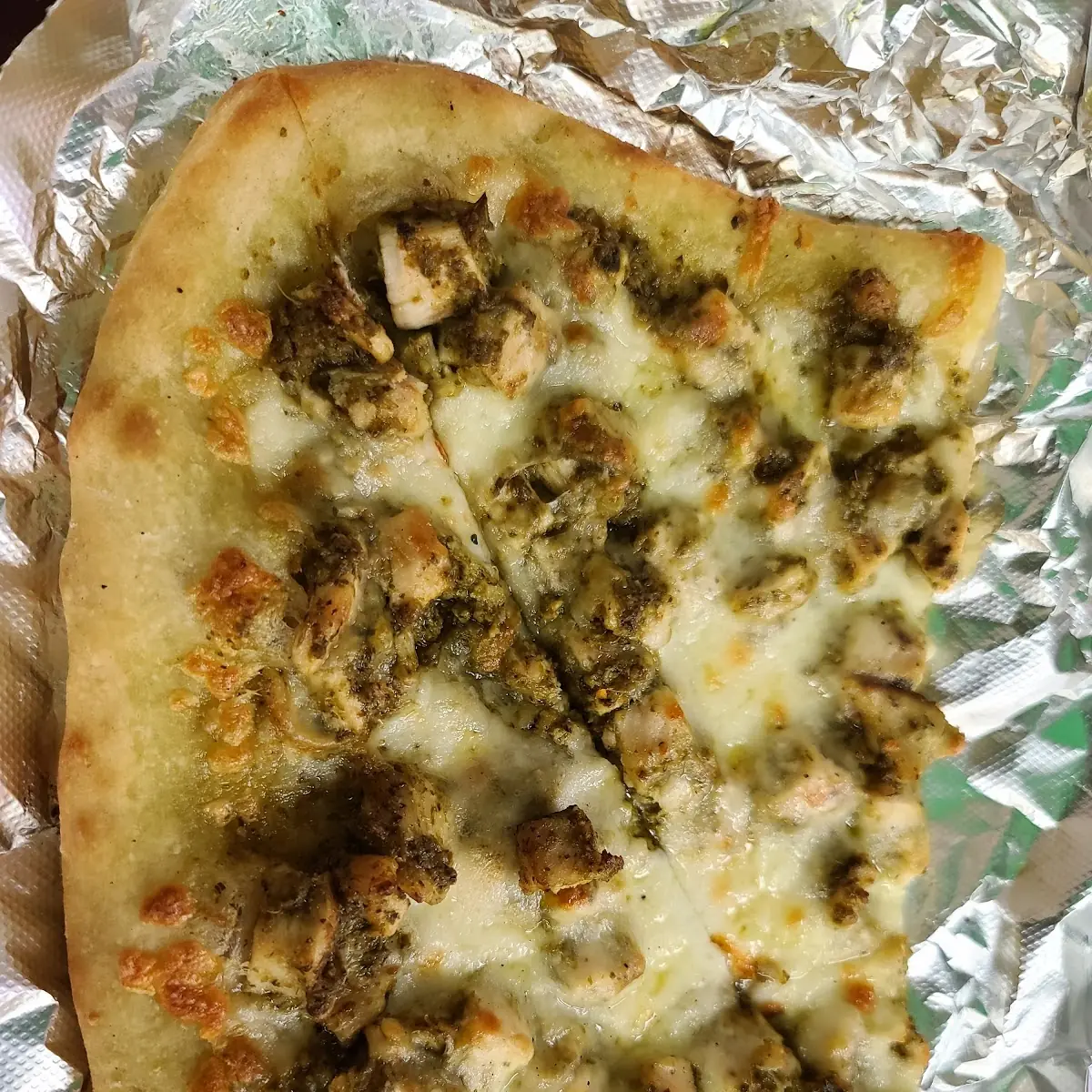 Chicken Pesto Pizza