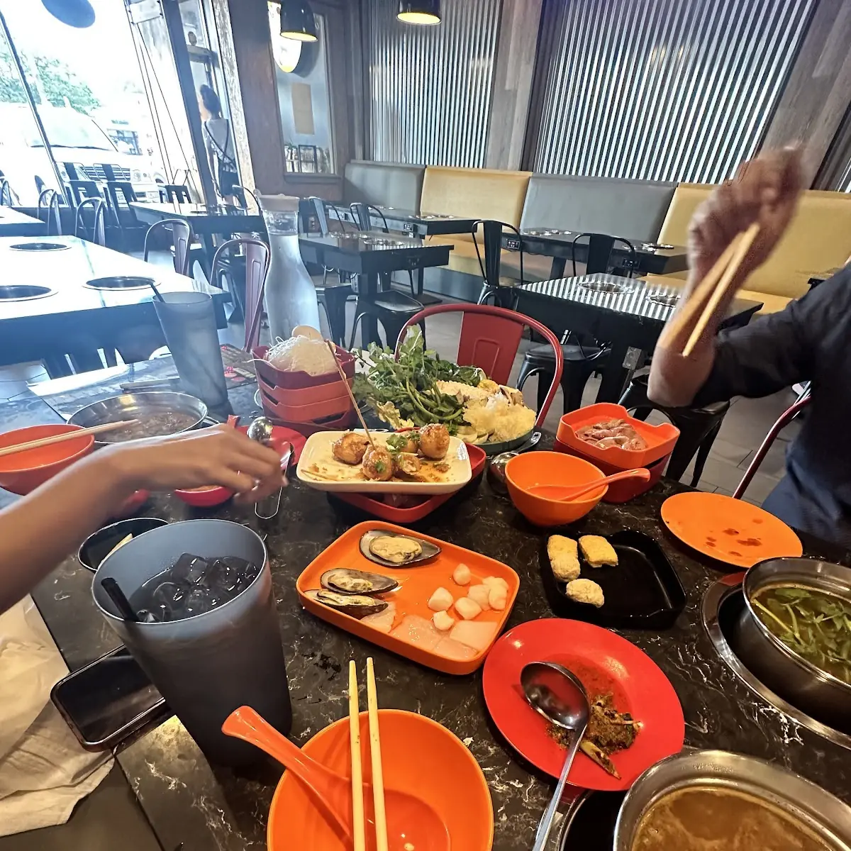 Assorted Meats and Seafood Buffet