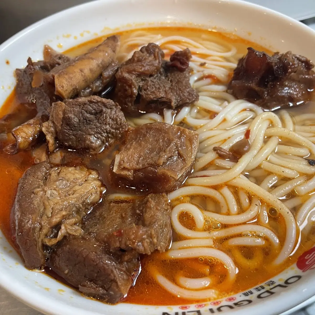 Beef Brisket Rice Noodle Soup