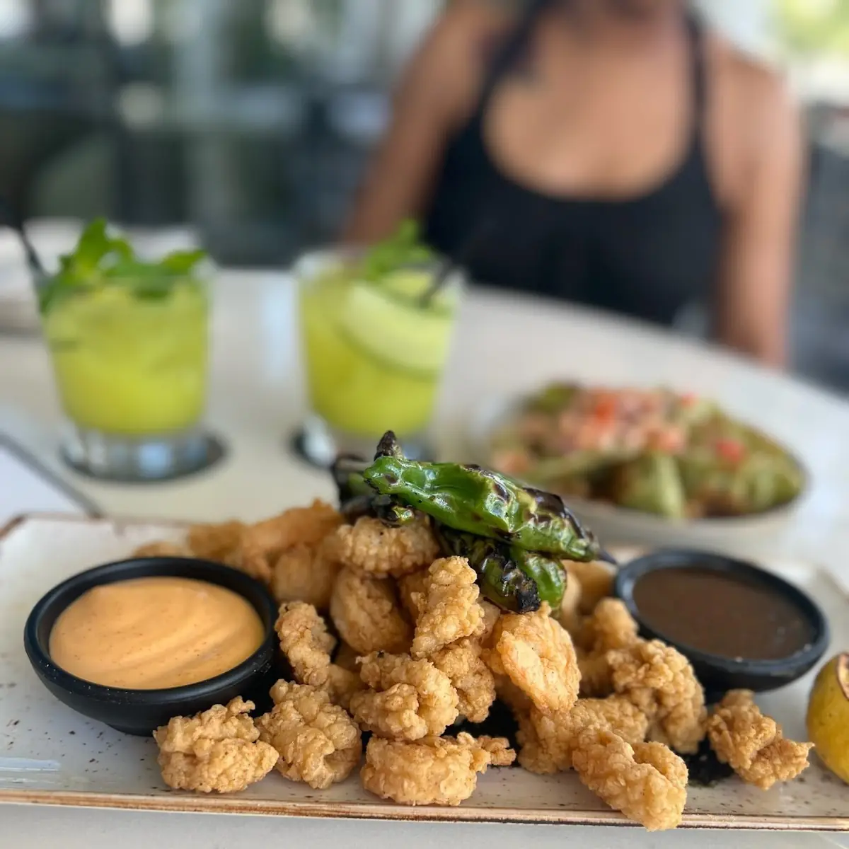 Fried Calamari with Dipping Sauces