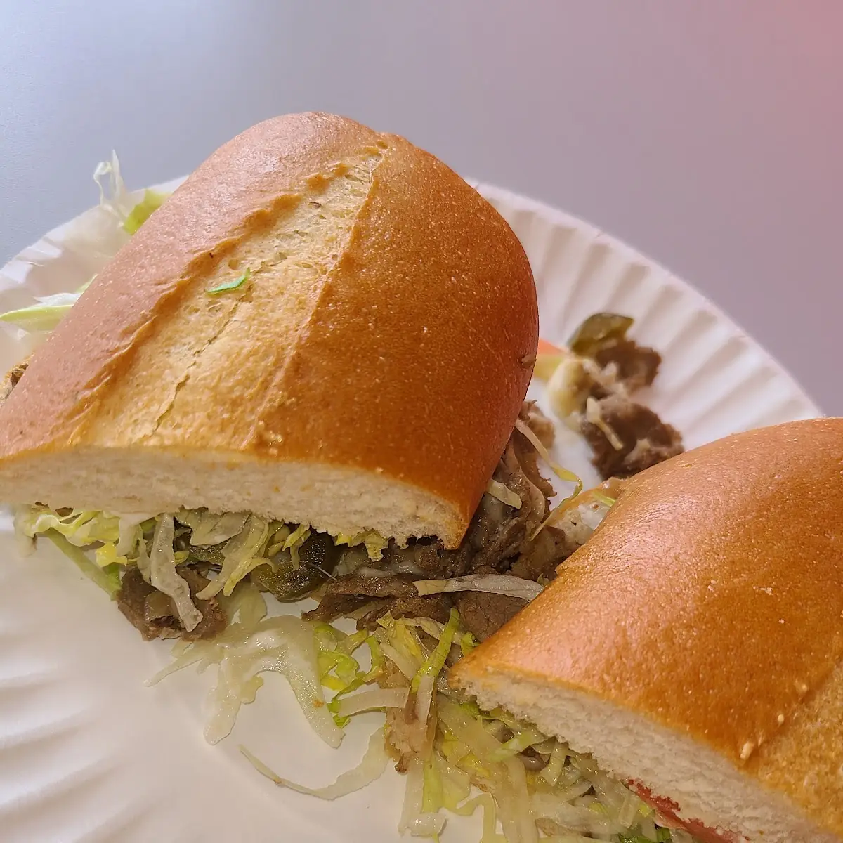Cheese Steak and Cheese