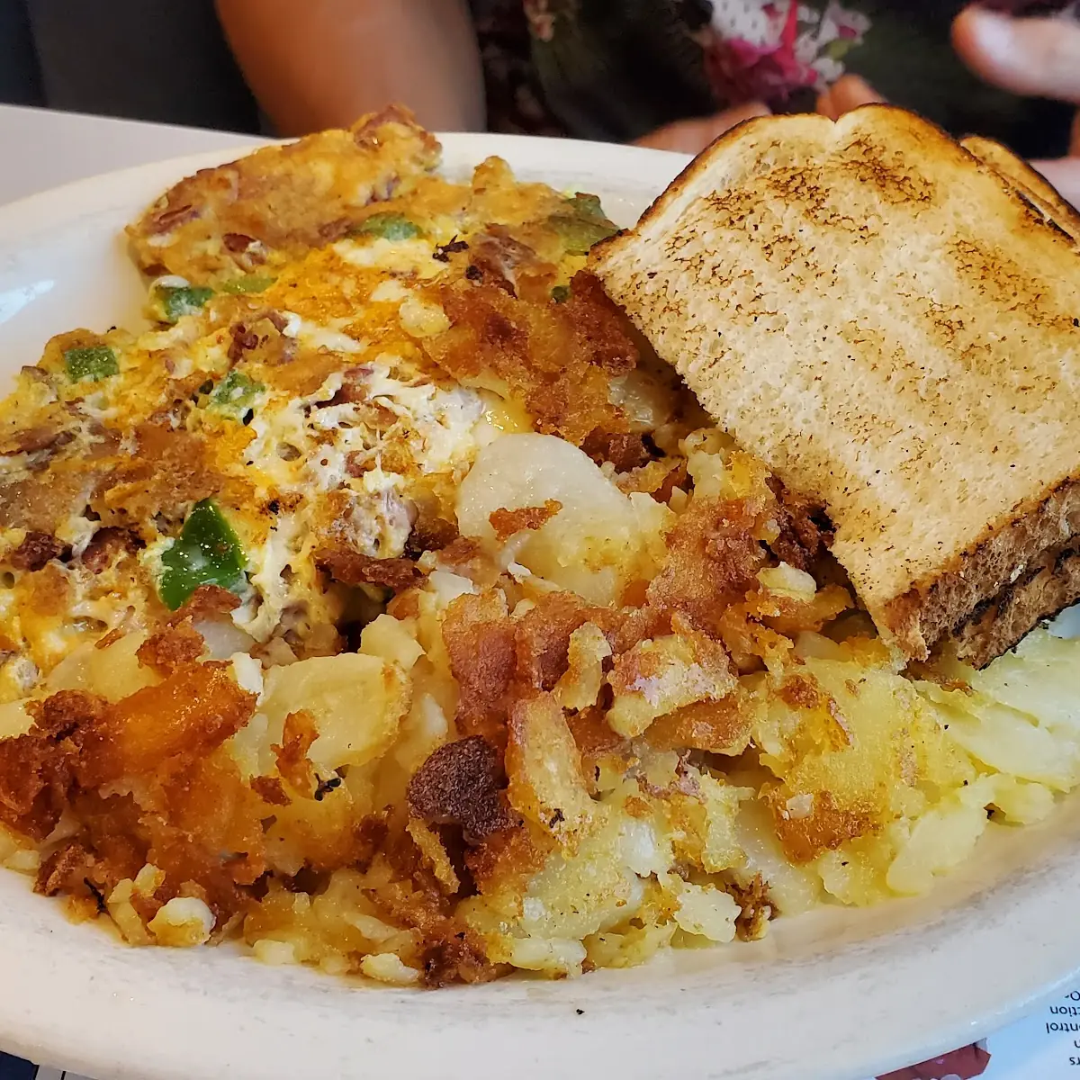 Western Omelette with Cheese