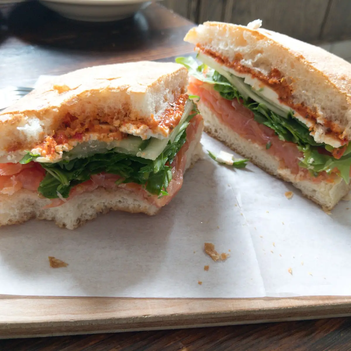 Salmon Sandwich