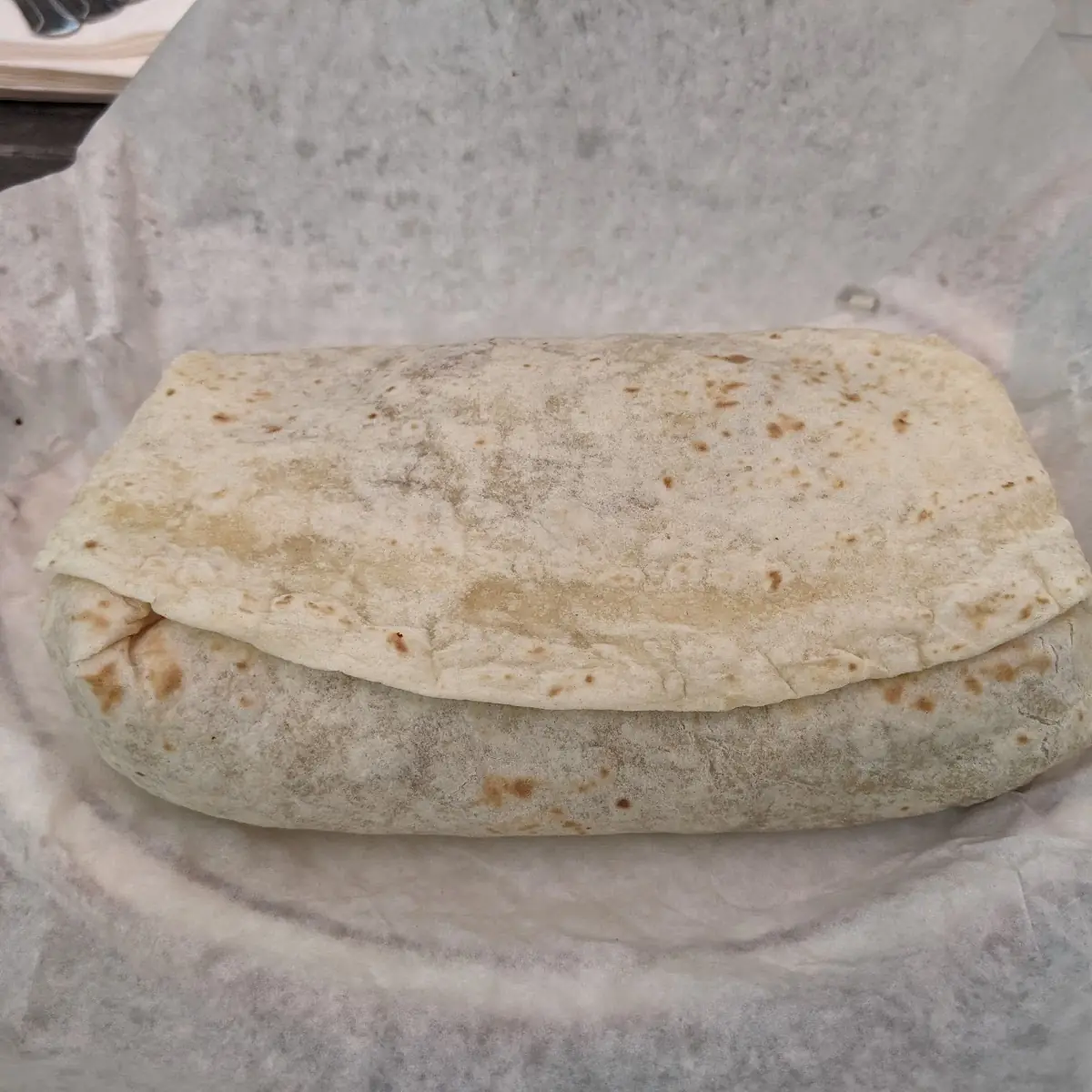 Beans Rice and Cheese Burrito