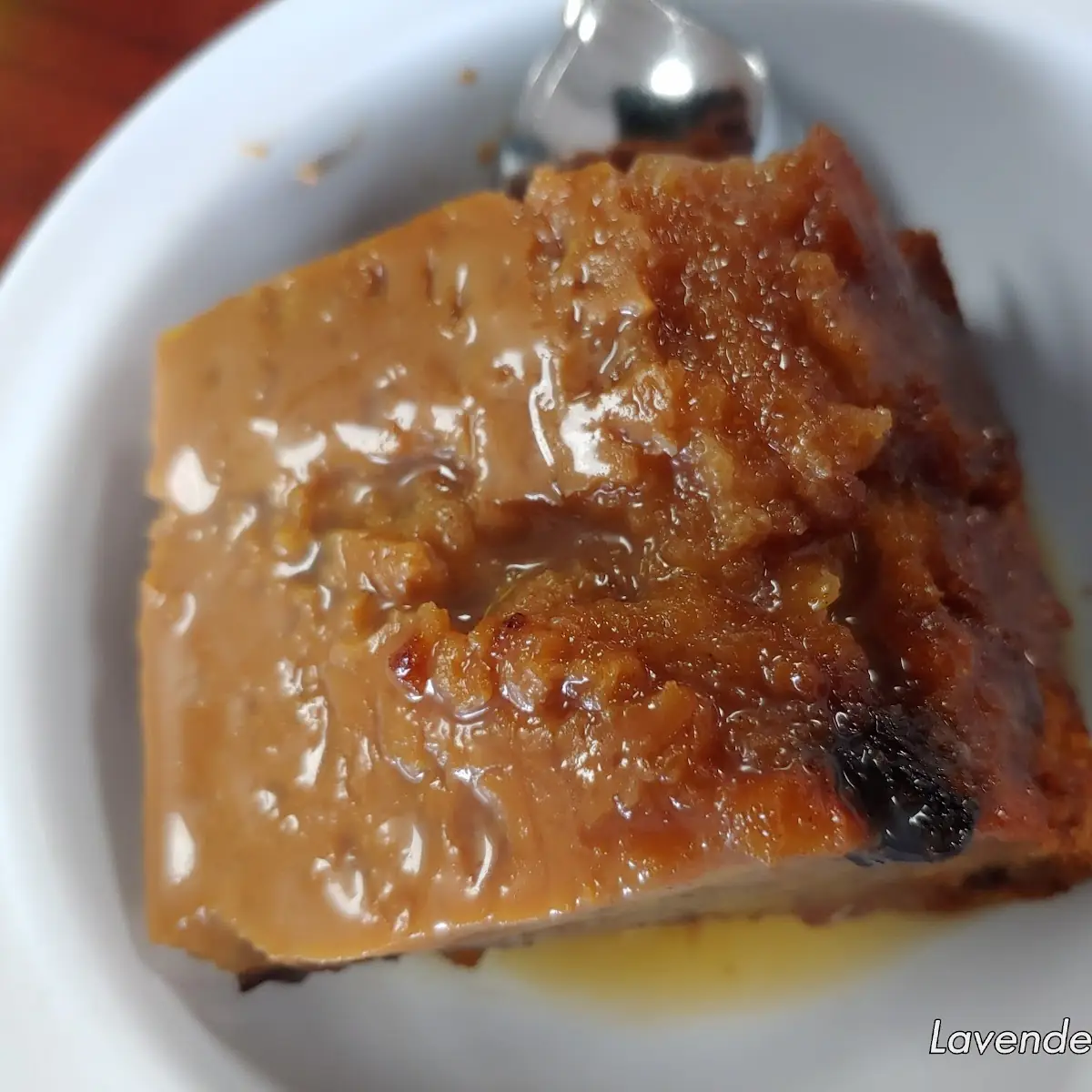 Bread Pudding with Rum Sauce