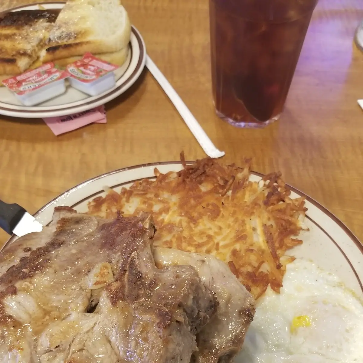 Pork Chop Breakfast